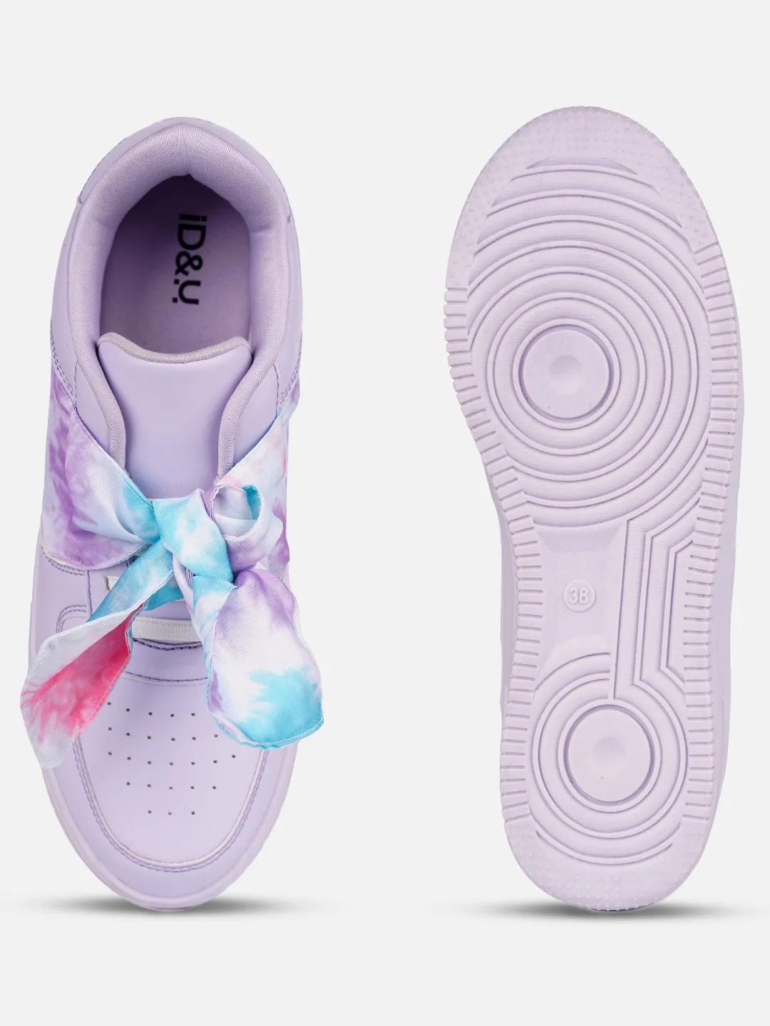 Women's Lilac Fashion Sneakers (IU1016)